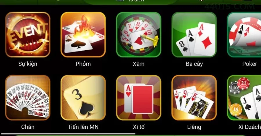 Desempenho do app 44u em diferentes aparelhos